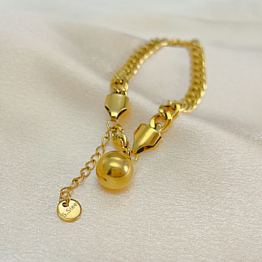 Wholesale Simple Personality Ins Stainless Steel Bracelet Women