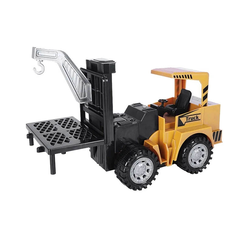

Многофункциональная модель инженерного автомобиля звук и фотомагнитный Электрический Кран вилочный погрузчик игрушки подарок для детей