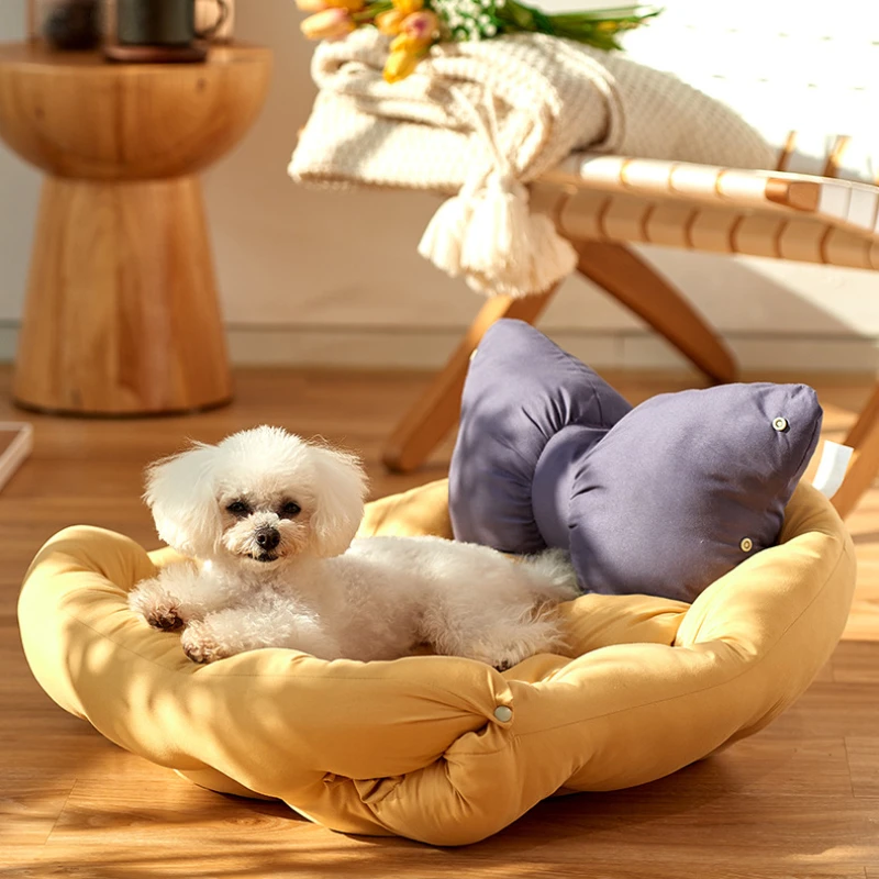 Шезлонг двойного назначения для домашних животных коврик подушка диван кошачье