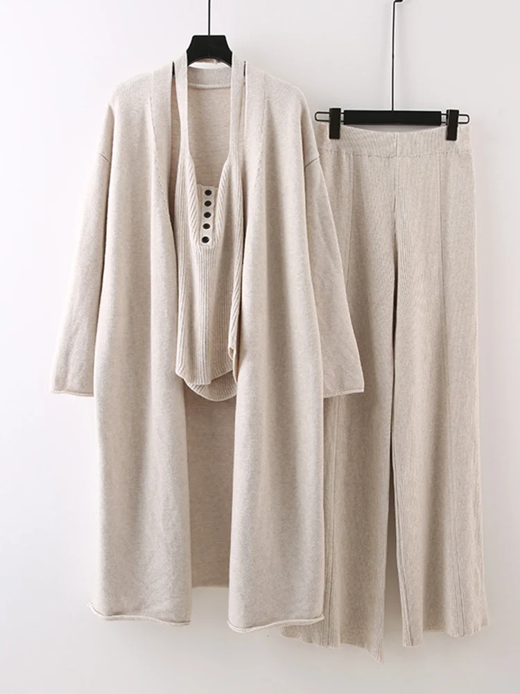 LANMREM осенне-зимний вязаный кардиган облегающий жилет с высокой талией