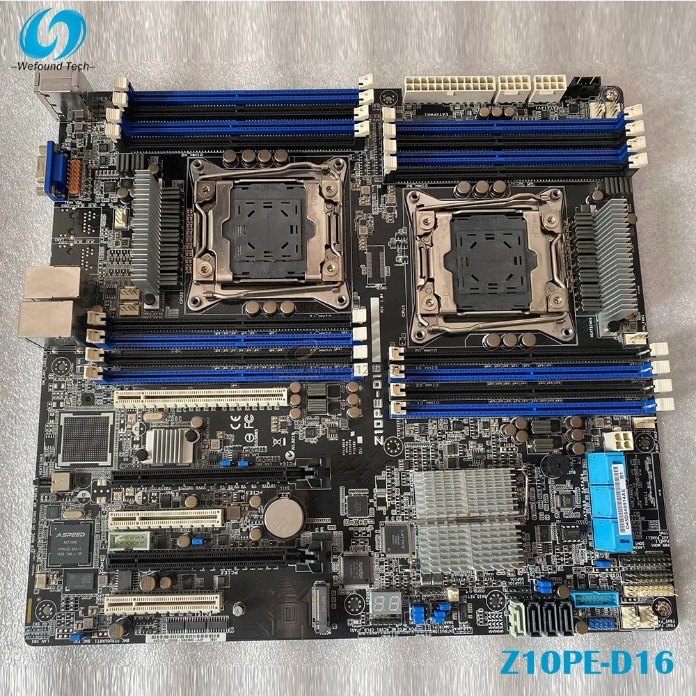 Z10PE-D16 For ASUS Server Motherboard X99 C612 2011-V3 V4 DDR4 100% Tested Fast Ship