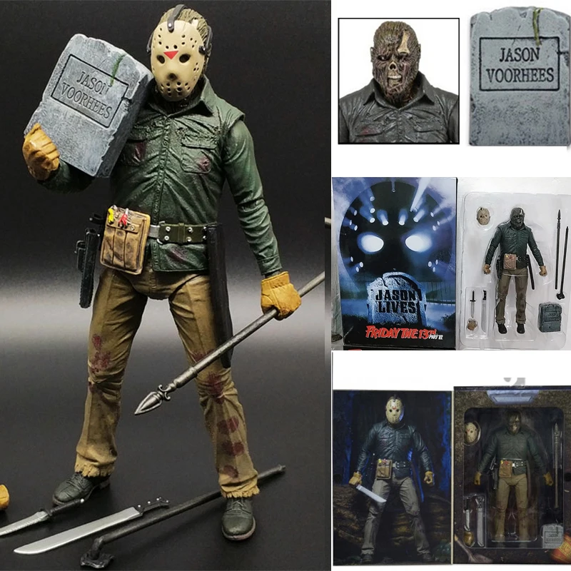 Фигурка NECA Фредди вурхи Джейсон экшн-фигурка игрушка ужас рождественский