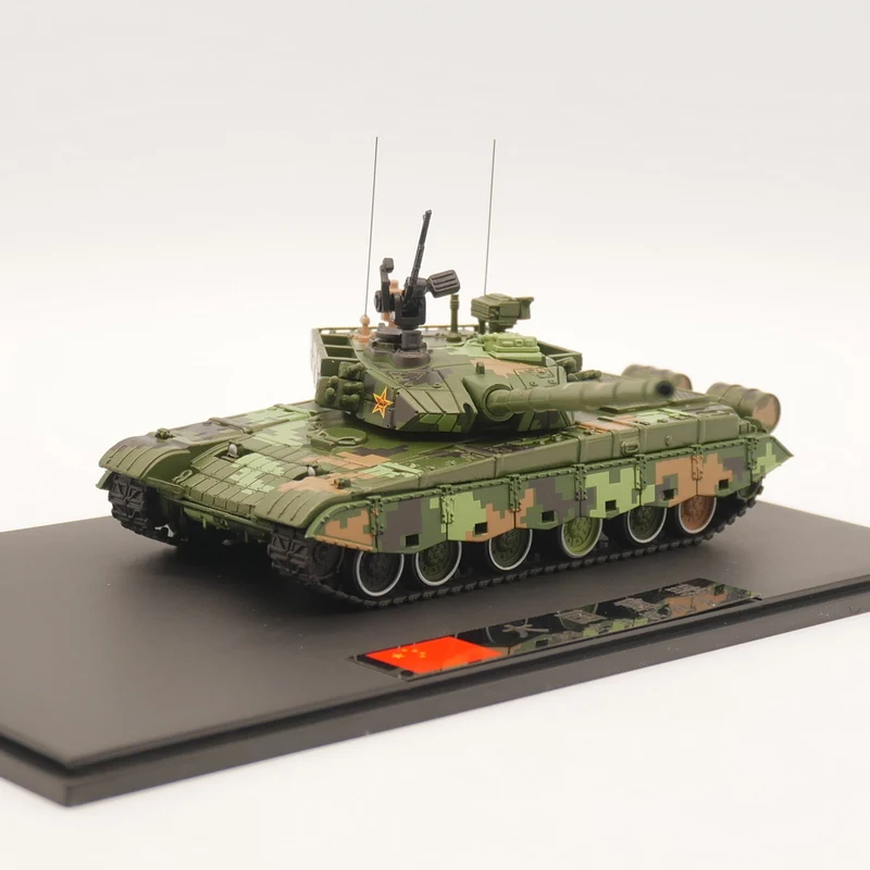 1:72 масштаба пластмасса ZTZ 99A Тип 99 основной боевой танк модель военный трек