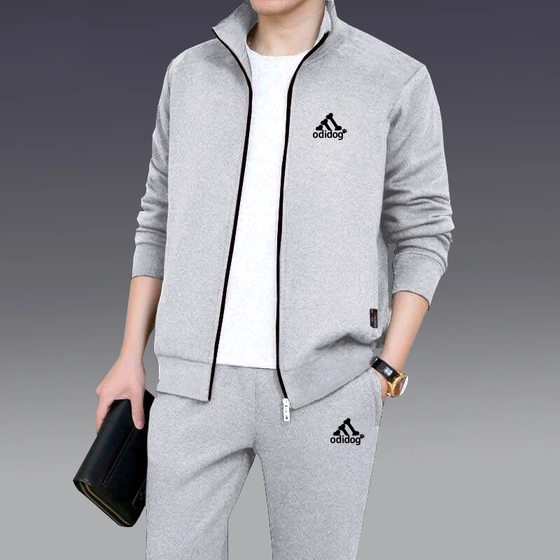

Men's Sportswear Two-piece 2022 Brand Men's Suits Sportswear Autumn and Winter Jacket + Pants Casual Sports Suits Men's Hip Hop