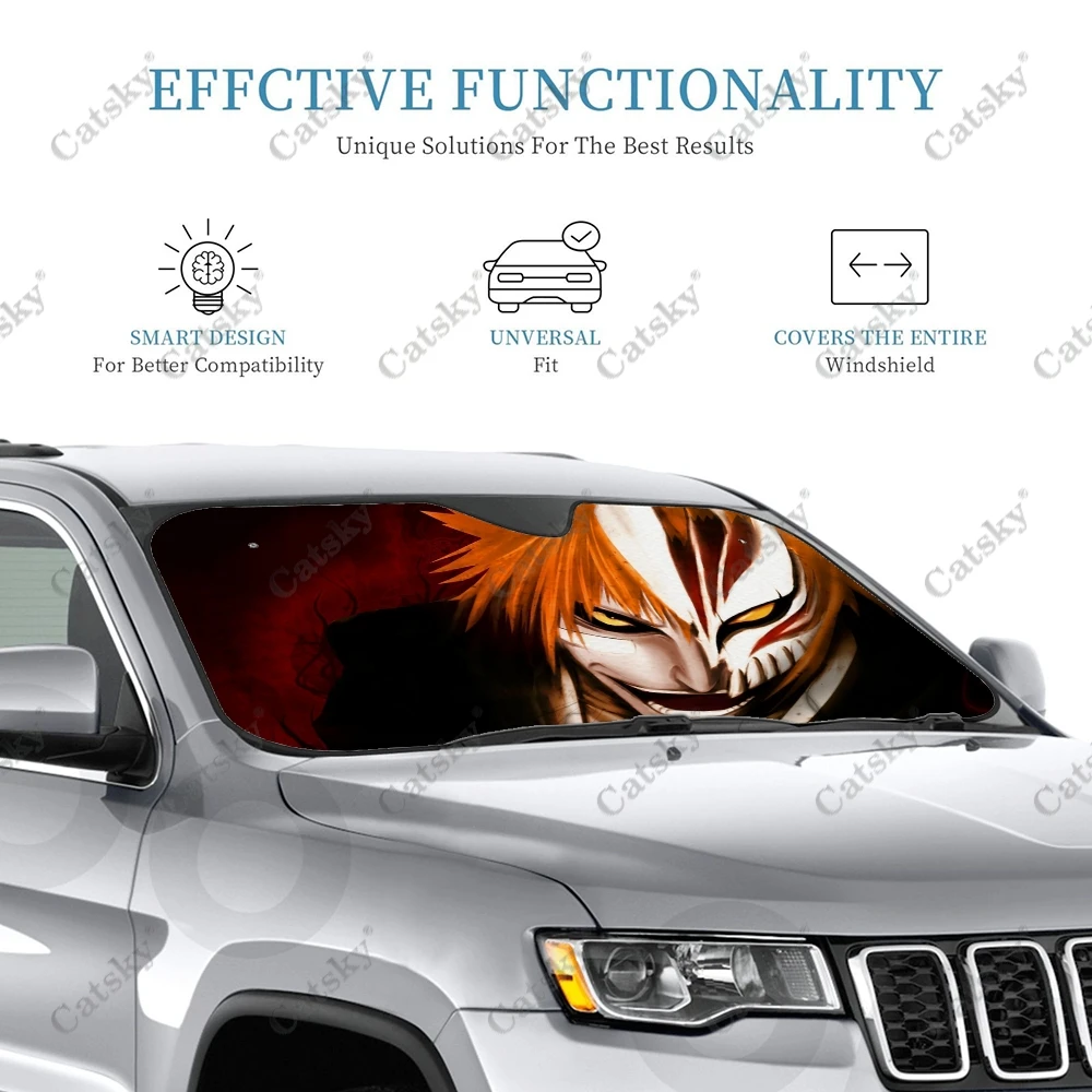 Защита от солнца на лобовое стекло Kurosaki Ichigo защита УФ-лучей автомобиля