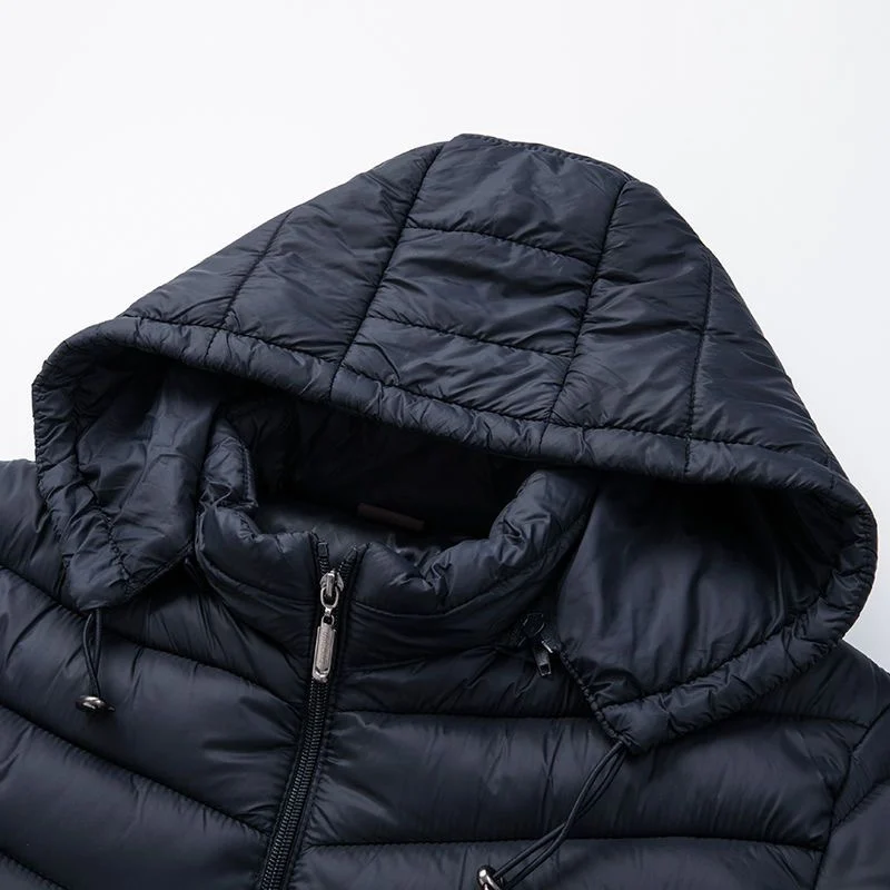 Aulemen Winter Warm Jacket Men Thick Hooded Parkas Men's 2022 New Autumn Fashion Coat Casual Brand Outwear Slim Men Jacket Parka