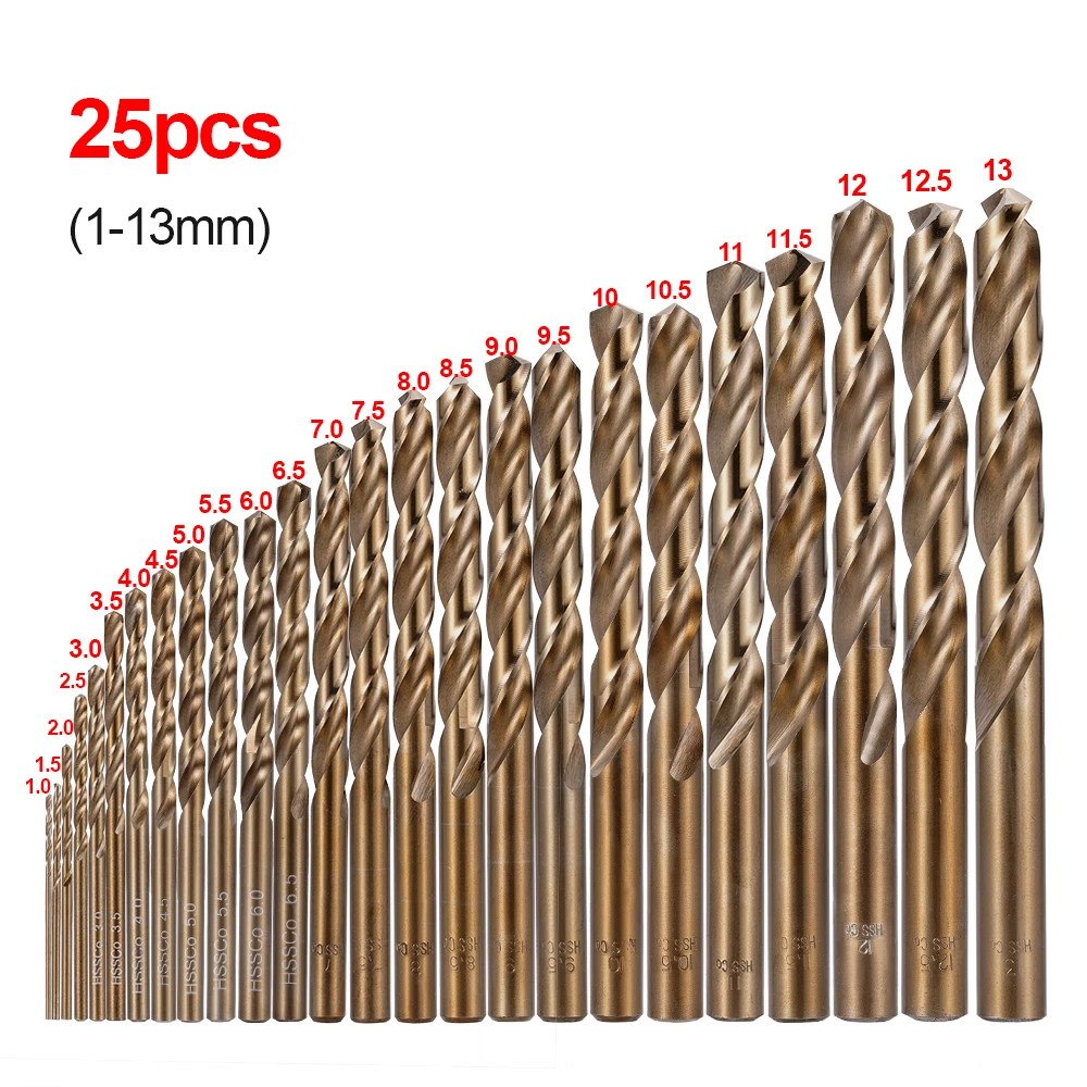 

Сверла спиральные кобальтовые Conboom