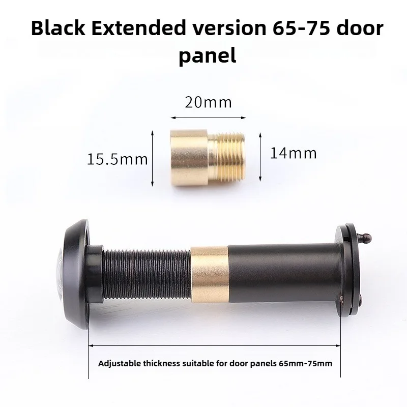 

Дверной глазок латунный 220 градусов