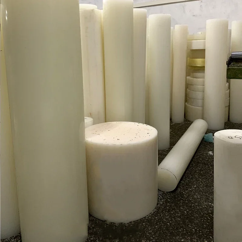 20 шт. белый нейлоновый стержень из помпона диаметр 6 мм 8 10 12 жесткий пластиковый