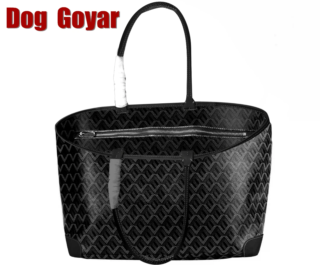 

Dog Goyar Totes bag Women bag Genuine leather hobo zipper Single shoulder Highest quality shoulde tote single-sided Real handbag