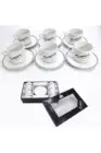 Набор фарфоровых чашек Nescafe 6 S atatюрk, 150 см3, зеркальные кофейные чашки, чашки для чая и презентаций, посуда и кухонная посуда для дома