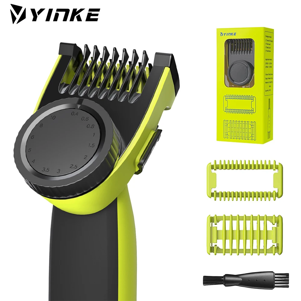 

YINKE 14 Length Adjustable Guide Comb Guards for Philips OneBlade One Blade QP2520 QP2530 QP2620 QP2630 Electric Trimmer Shaver