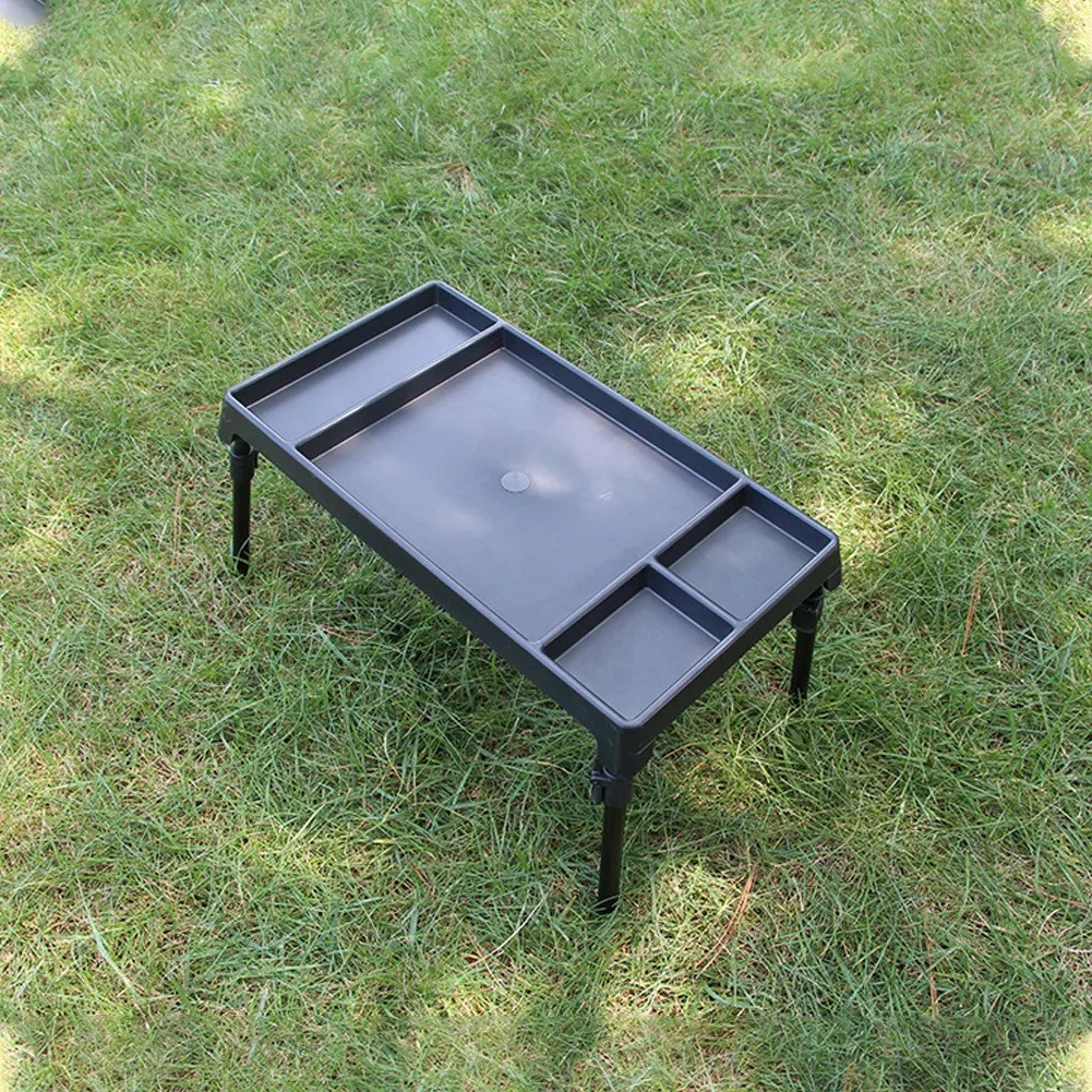 

Portable Outdoor Fishing Table Foldable Legs Fishing Bait Lure Hook Terminal Tackle Storage Desk Fishing Accessories Gear Rack