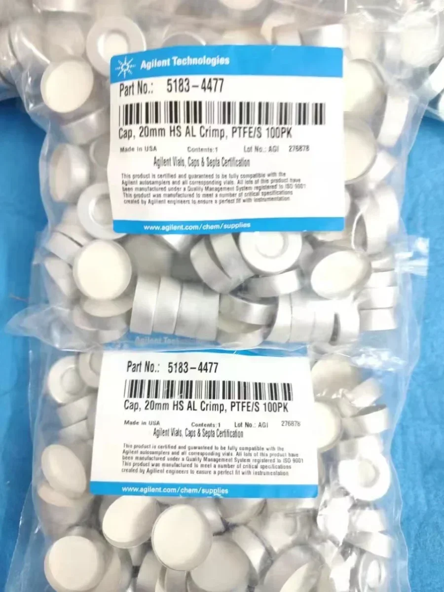Колпачок для впрыска Agilent headspace 5183-4477 зажим 20 мм фаза пара PFTE силиконовая