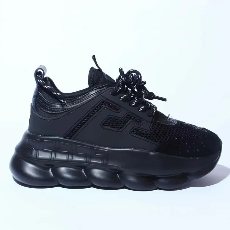 Designer Shoes Women Men Triple White Black Twill Suede Trainers Blue Fluo Multi-Color Rubber Platform Calfskin Sneakers Sports