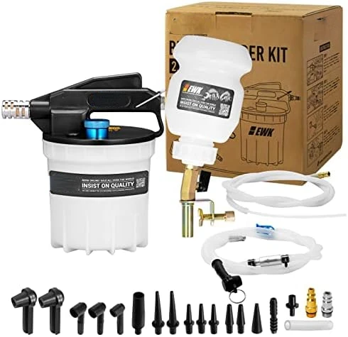 

Pcs 2L Pneumatic Vacuum Brake Fluid Bleeder Extractor Kit + 1L Refilling Bottle