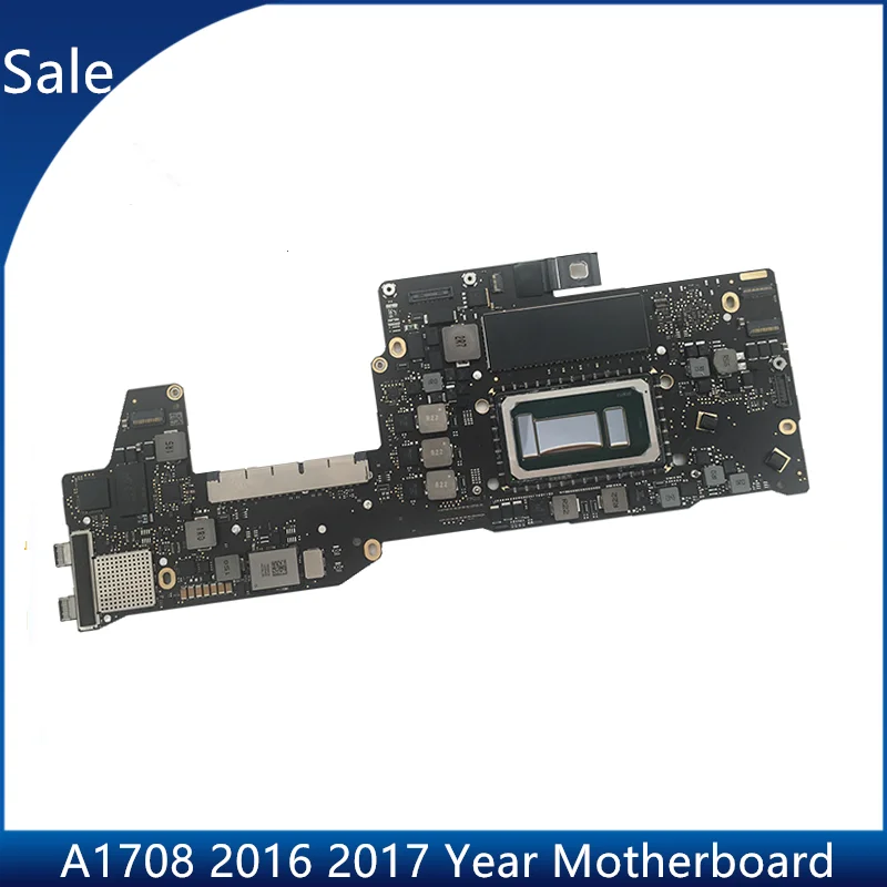 

Sale A1708 2016 2017 Year Motherboard 820-00875-A for MacBook Pro 13" Logic Board i7 2.3GHz 8GB/16GB 820-00840-A i5 2.0G 8GB