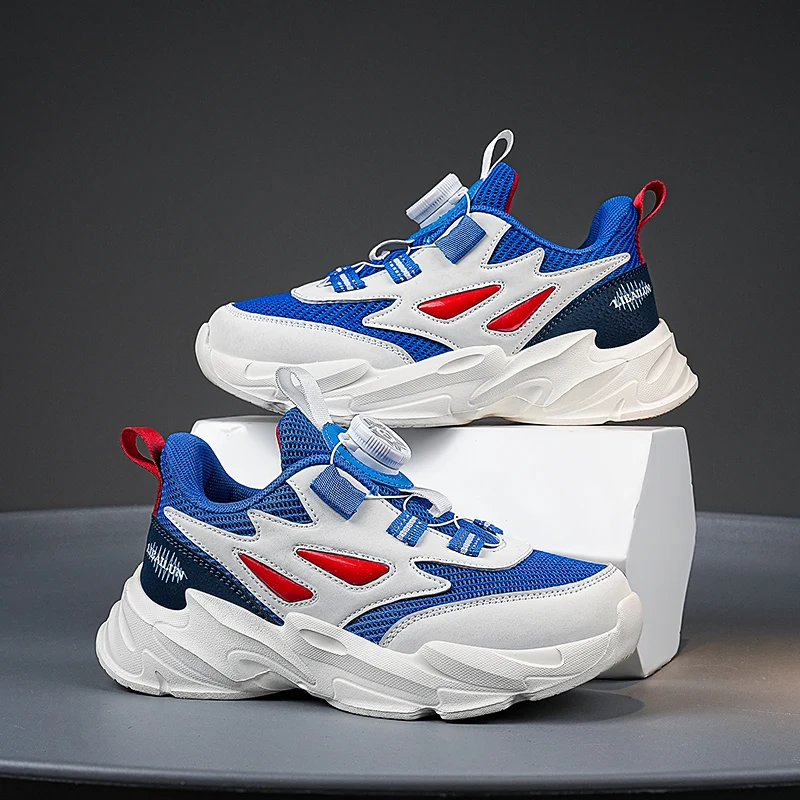 

Детская спортивная обувь повседневная обувь для мальчиков Нескользящая модная дышащая обувь для бега для девочек