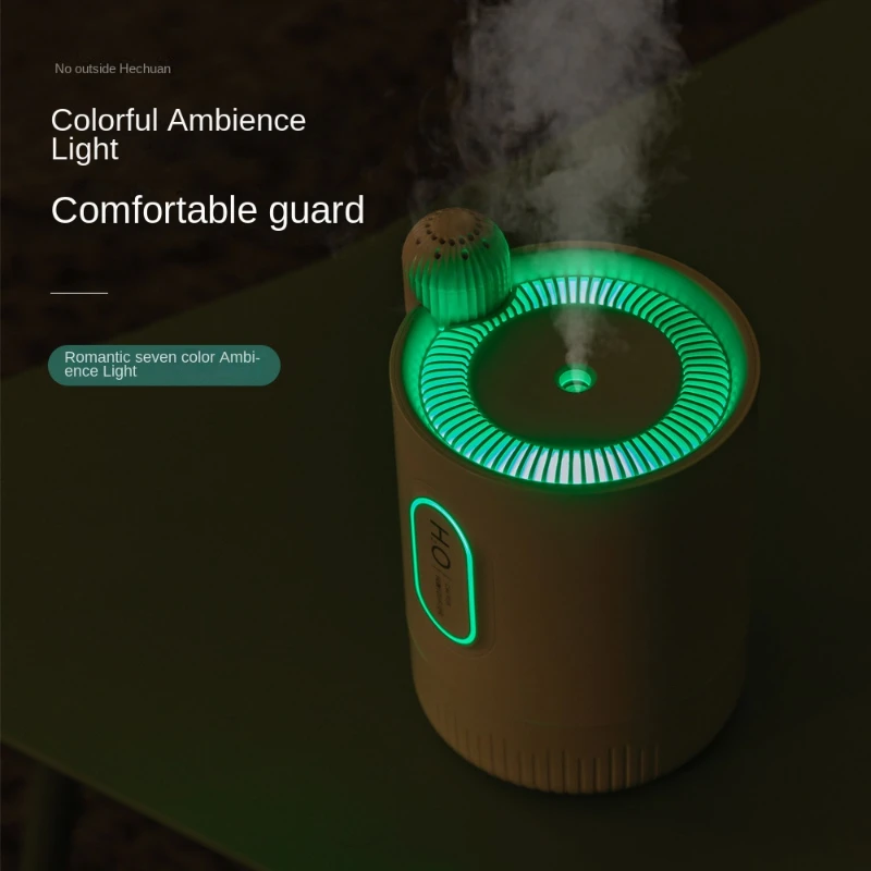 

330ml Mini Air Humidifier Purifier Car USB Aroma Essential Oil Diffuser Led Light Ultrasonic Mist Maker Home Appliance