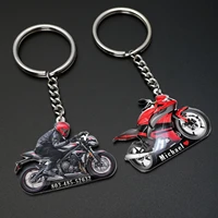 personalized photo motorcycle keychain photo keychain motorcycle pendant motorbike bike car key holder new driver trucker gift