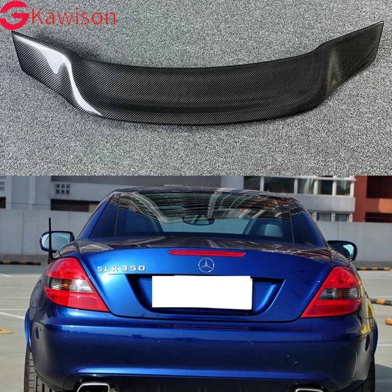Задний спойлер из углеродного волокна R171 R Style для Benz SLK Class 2004-2010 SLK200 SLK280 SLK300 SLK350