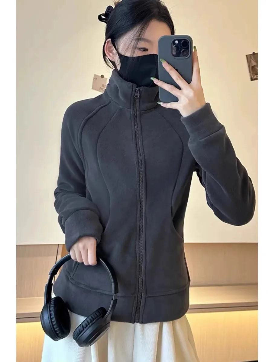 Американская теплая двусторонняя специальная тяжелая флисовая толстовка с