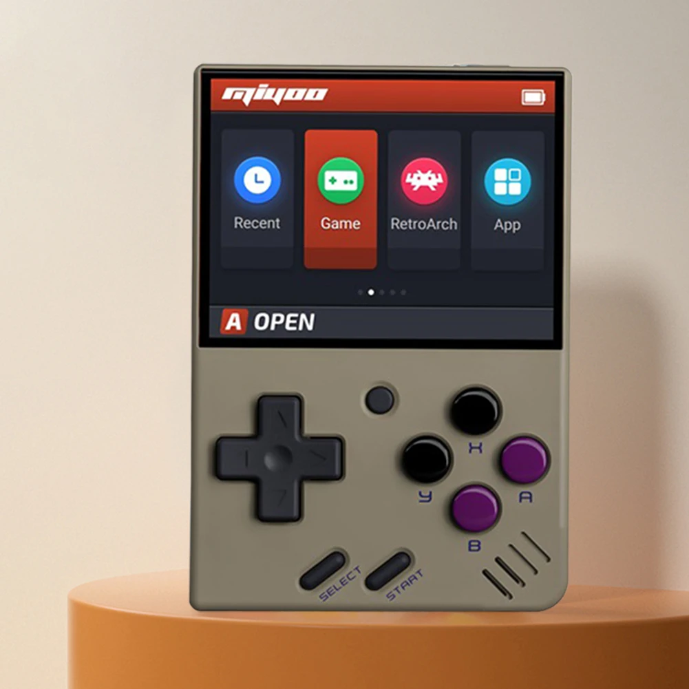 

Miyoo Mini 2.8 inch IPS Screen Retro Video Gaming Console Open Source Portable Handheld Game Players for FC GBA PS Kids Gift