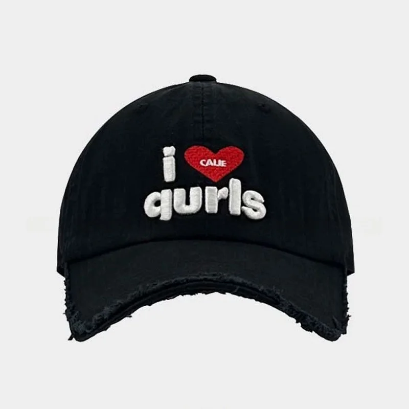 Huang Lizhi Same Love Letter Вышивка Кепка для крикета Бейсбольная кепка Корейский Sle