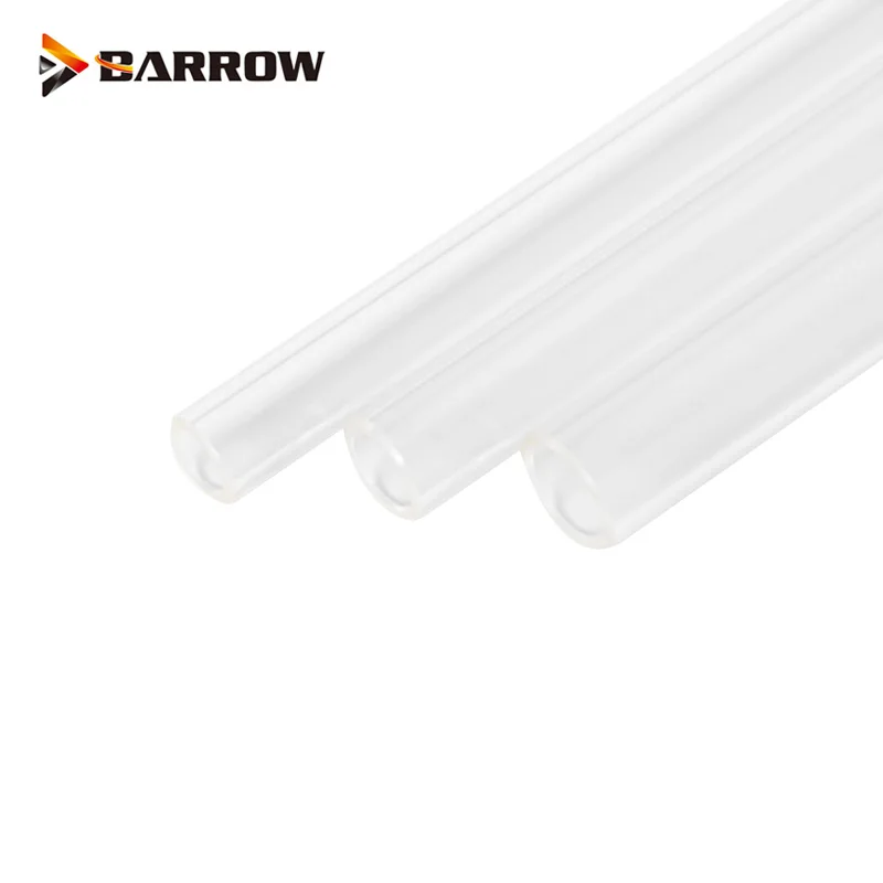 Фото BARROW Прозрачная акриловая жесткая трубка с водяным охлаждением OD12MM, OD14MM, OD16MM, длина 500MM,YK16-12,YK14-10,YK12-8 №2