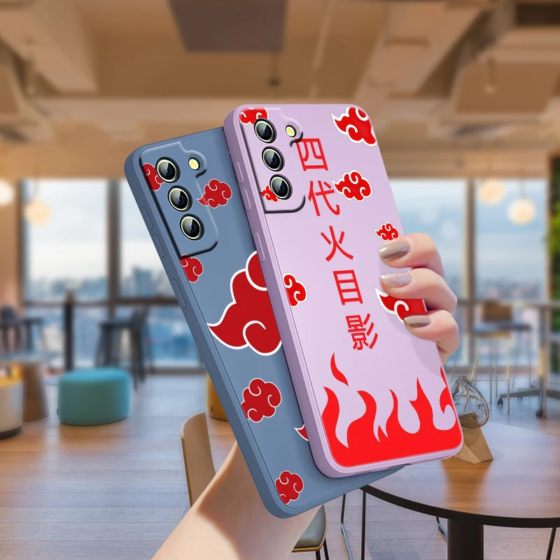 

Anime Naruto Logo Art For Samsung A52 A32 A22 A71 A51 A31 A21S A12 A50 A30 A20 A10 A03S 5G Liquid Silicone Rope Phone Case