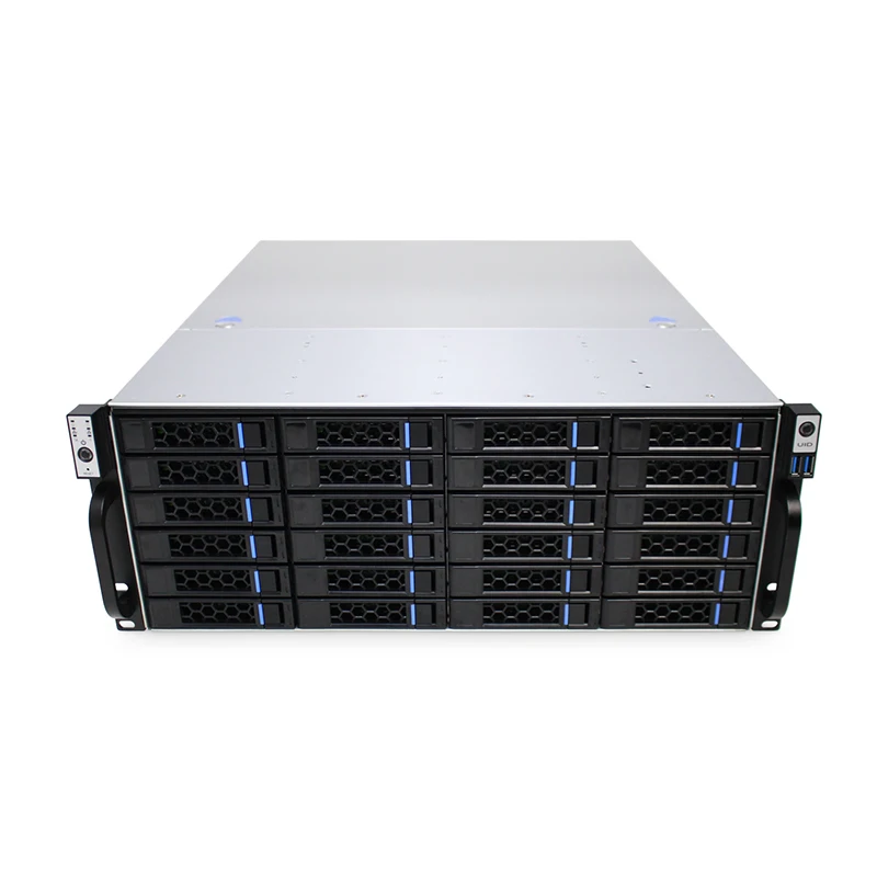 

Toploong 4u 24bays hot swap server chassis for nvr nas micro atx pc case huge data storage industrial computer cabinet enclosure