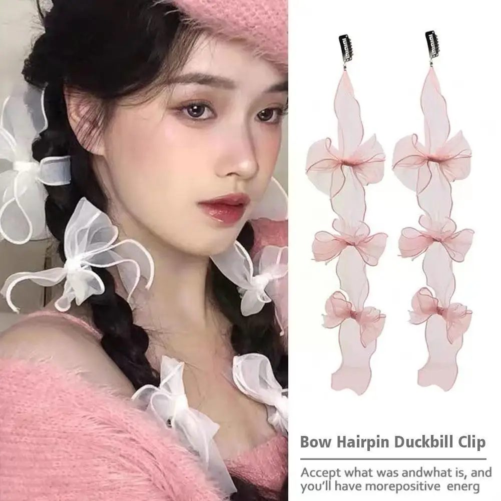 

Милые заколки для волос, сетчатая повязка для волос, женский супер-головной убор, Шпилька для волос, аксессуары, лента для волос, волшебный б...