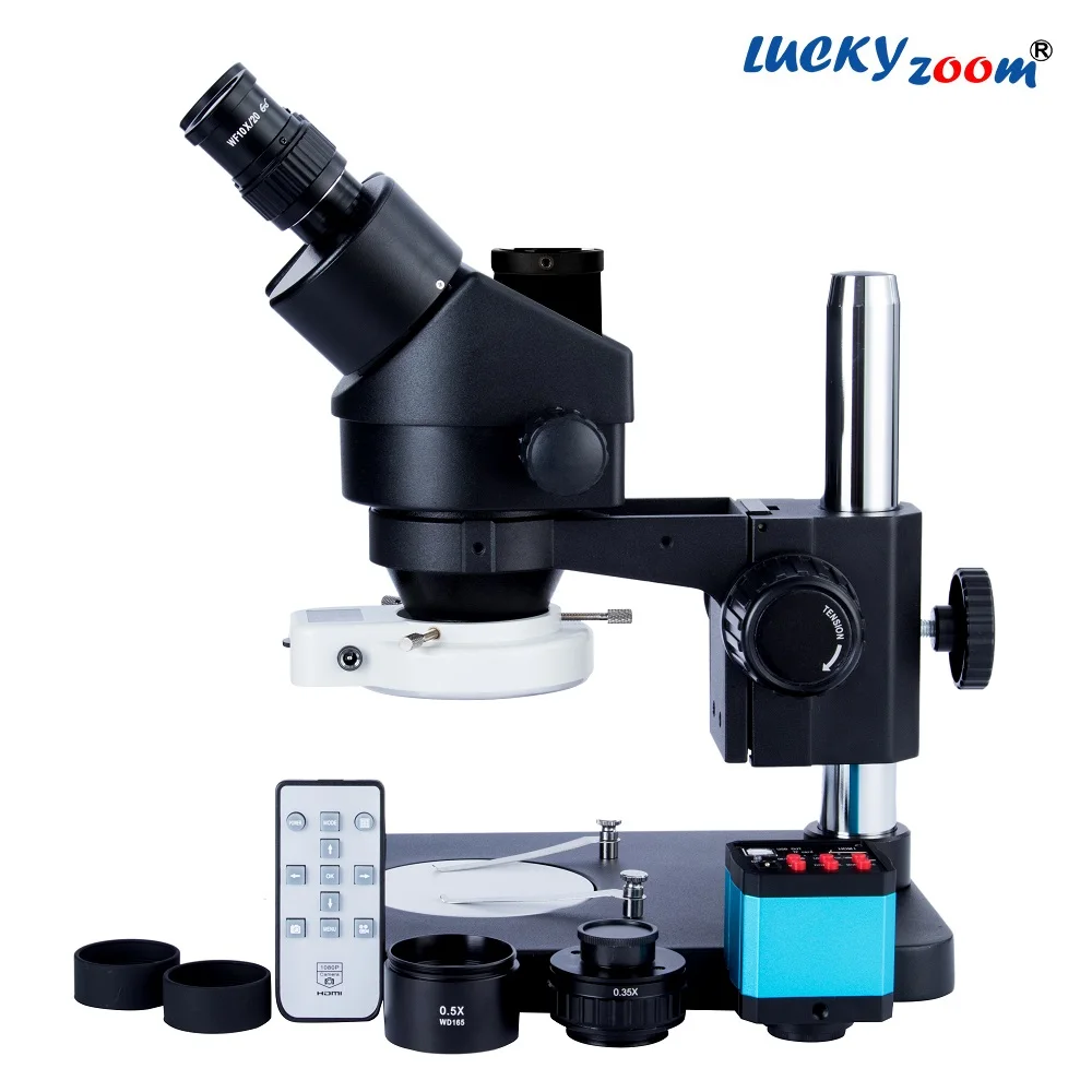 

3.5X-90X Black Simul Focal Trinocular Microscope For Soldering Phone Repair Professional Optional Accessories Stereo Microscopio