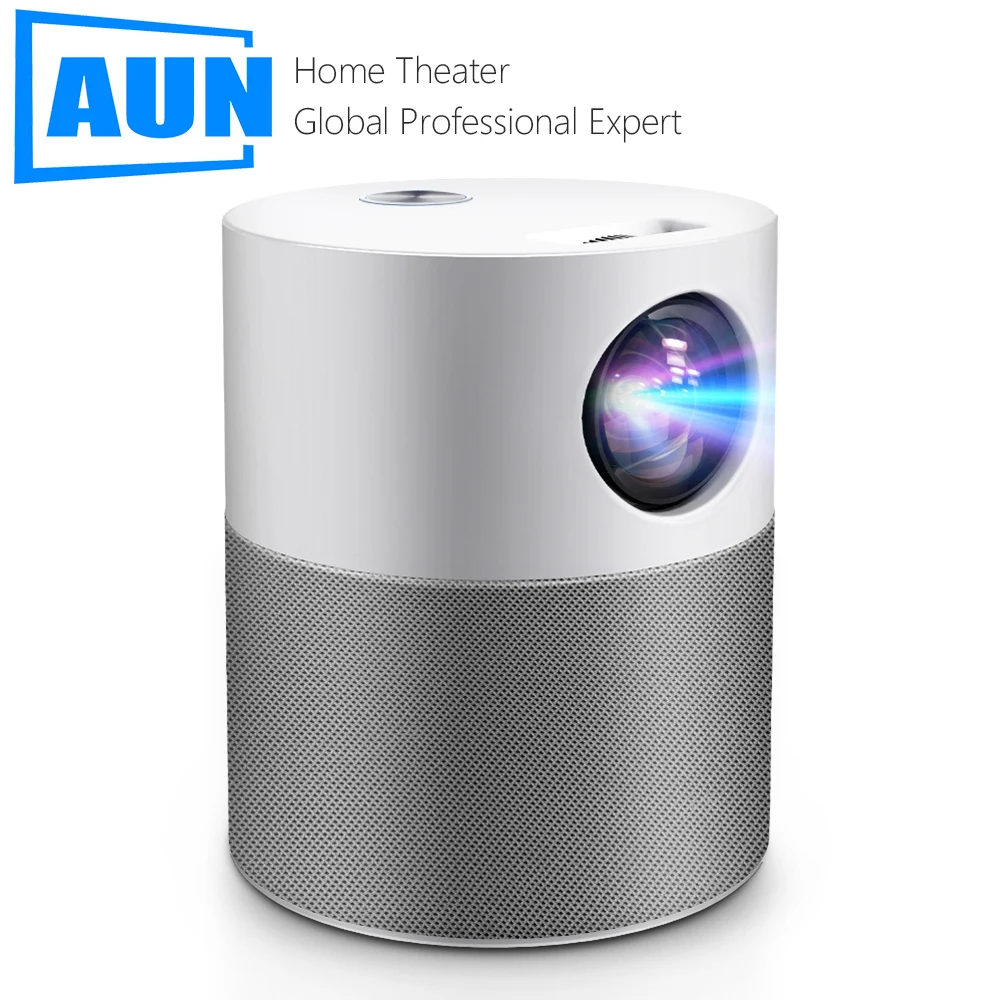 

AUN ET40 Projector Full HD 1080P Android 9 Video Projector LED Projector 4k Decoding Mini Beamer for Home Theater Cinema Mobile