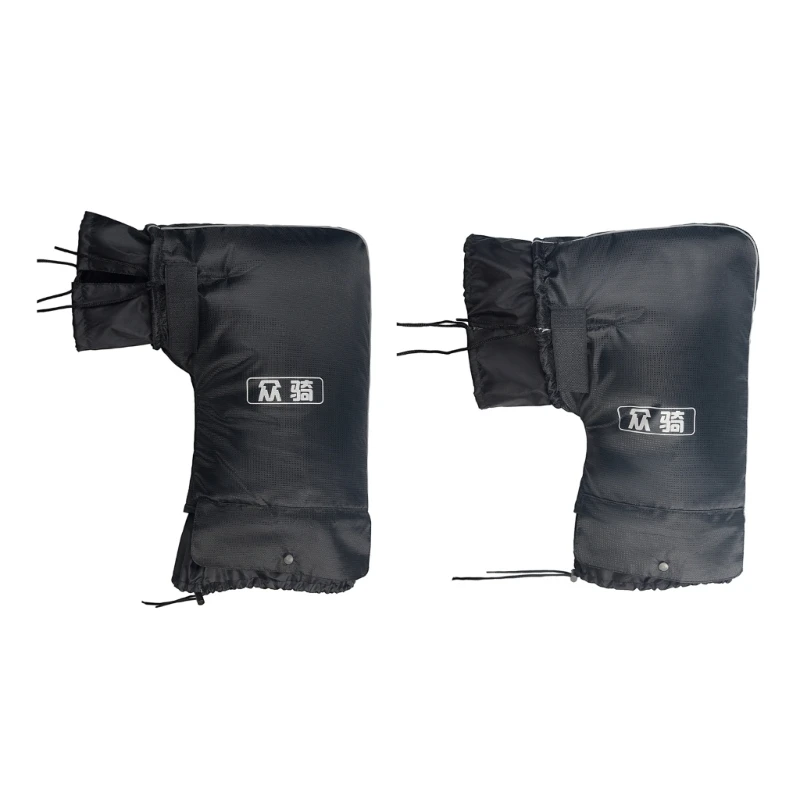 

50LC Handlebar Mittens Cold Weather Mountain Bike Handlebar Mittens Windproof Coldproof Commuter-MTB Bar Warmer Cover