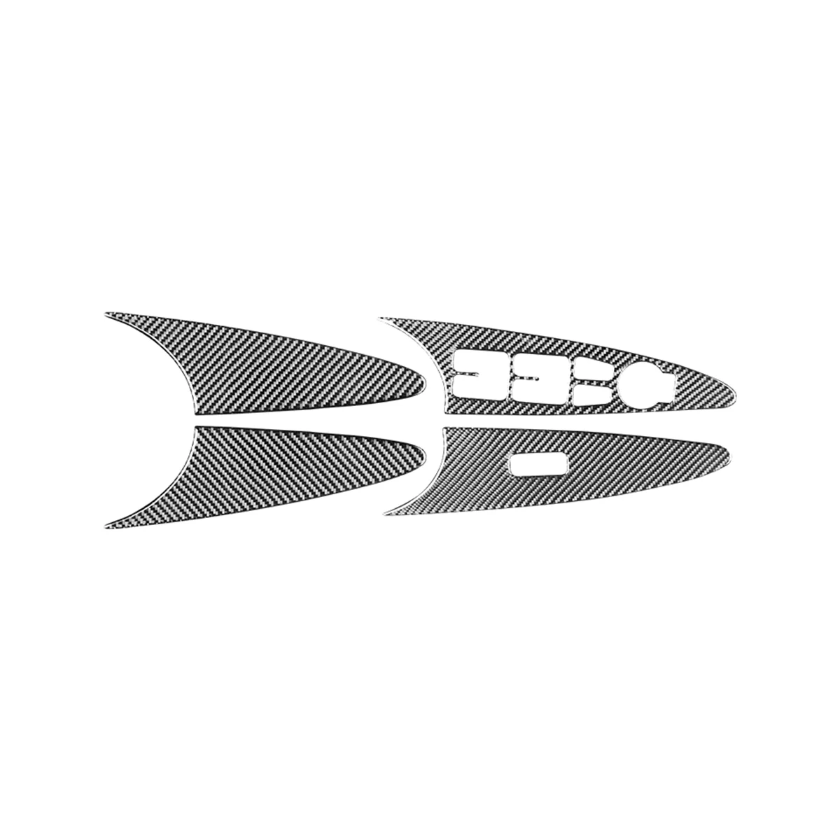 

Наклейка на панель центральной консоли стеклоподъемника из углеродного волокна для 8-го 2011-2014 аксессуаров