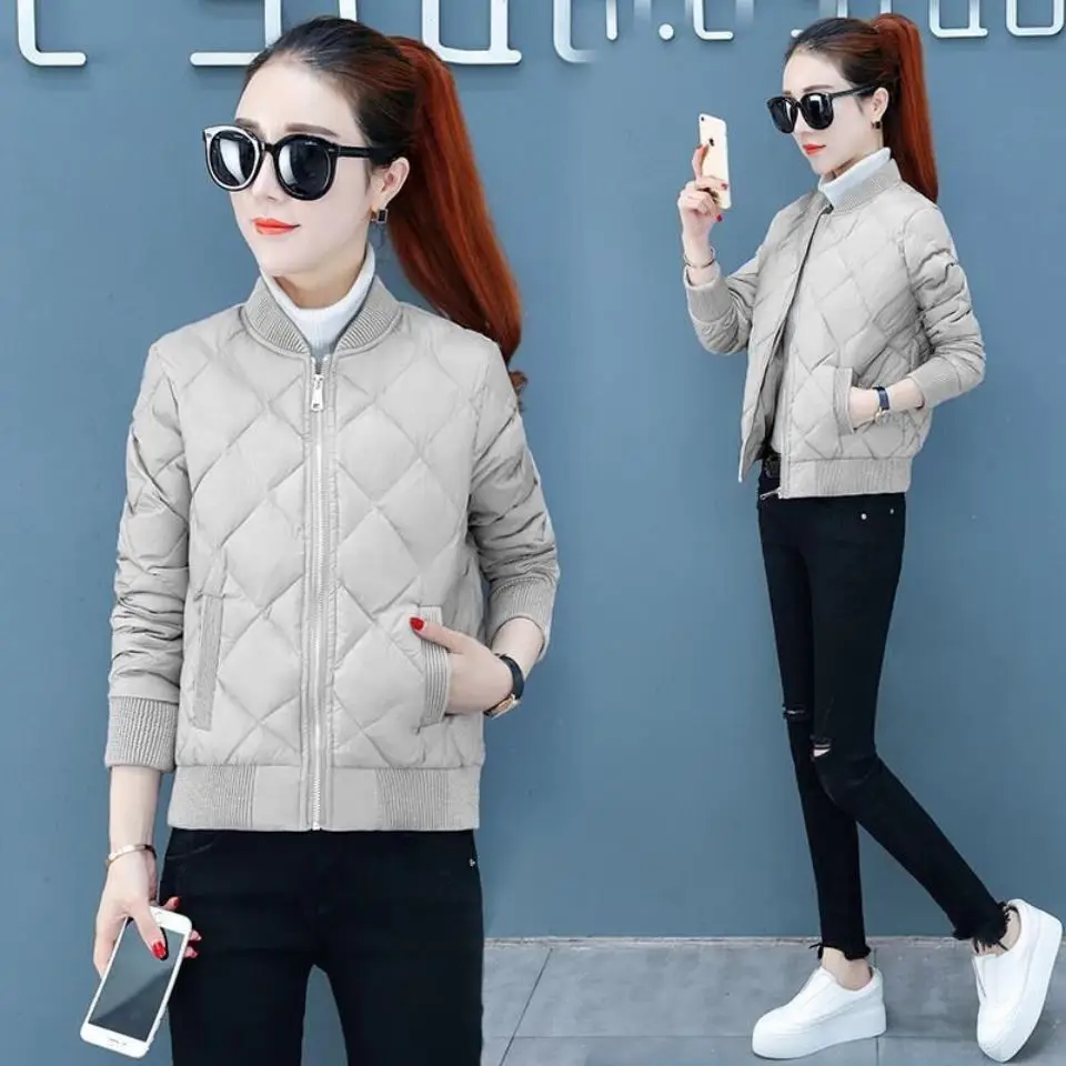 Winter Small Cotton Jacket for Women's Winter Clothing 2023 New Short Down Cotton Jacket Korean Version Loose and Thickened