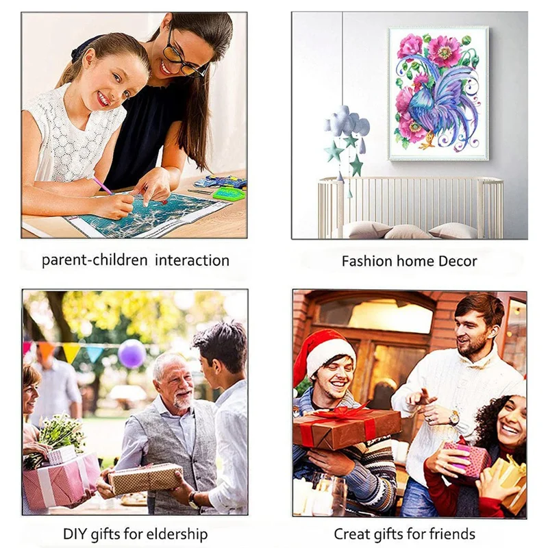 Наборы для рисования алмазами творчества с домашнего декора стен цветок петуха |