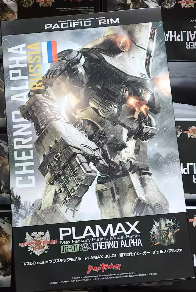 Фото Сборная модель Spot Max Factory PLAMAX Pacific Rim JG01 Черно-Альфа JG02 Данглсбург (Dangerous Wanderer) №5