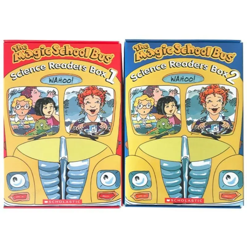 

Коллекция 2023 года, волшебный школьный автобус, 23 книги для чтения и изучения науки, детские книги для чтения, набор книг для детей, развивающие игрушки, новинка, Лидер продаж