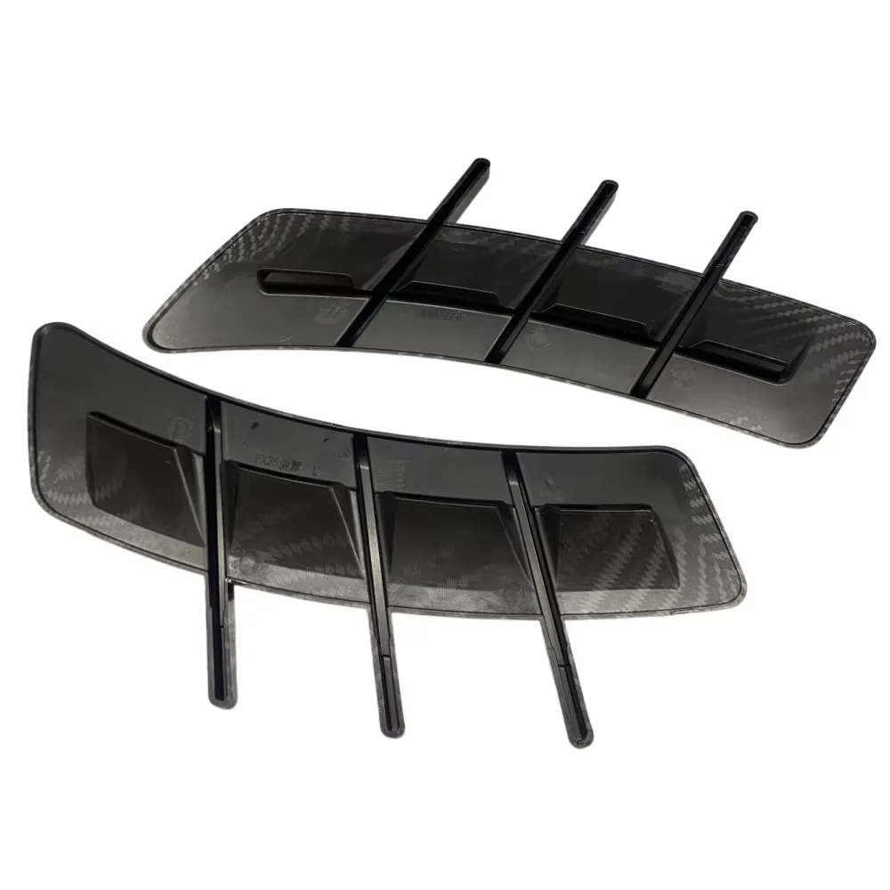 Фото Подходит для Infiniti FX35 FX37 FX50 EX35 EX37 2009-2013 QX70 2014-2020: накладка на боковую дверь автомобиля, декоративная накладка на крыло, вентиляционное отверстие №4