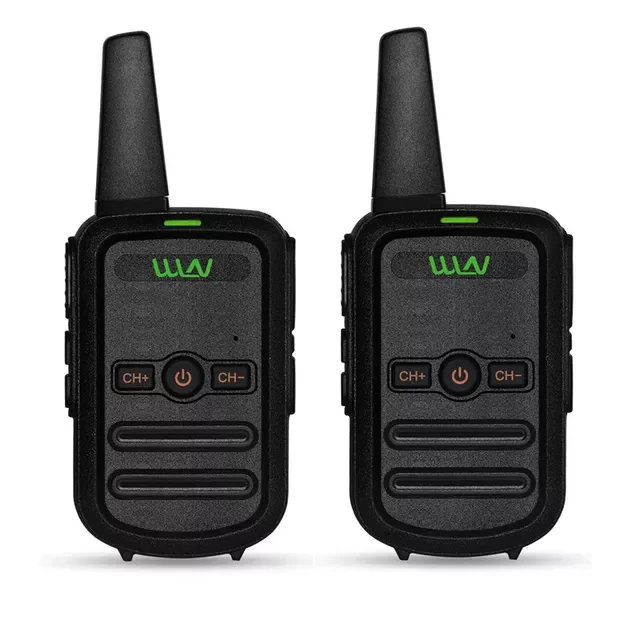 2pcs WLN KD-C52 MINI Handheld Transceiver KD C52 Two Way Radio Ham  Radio Station  Walkie Talkie for Gift Kids Children