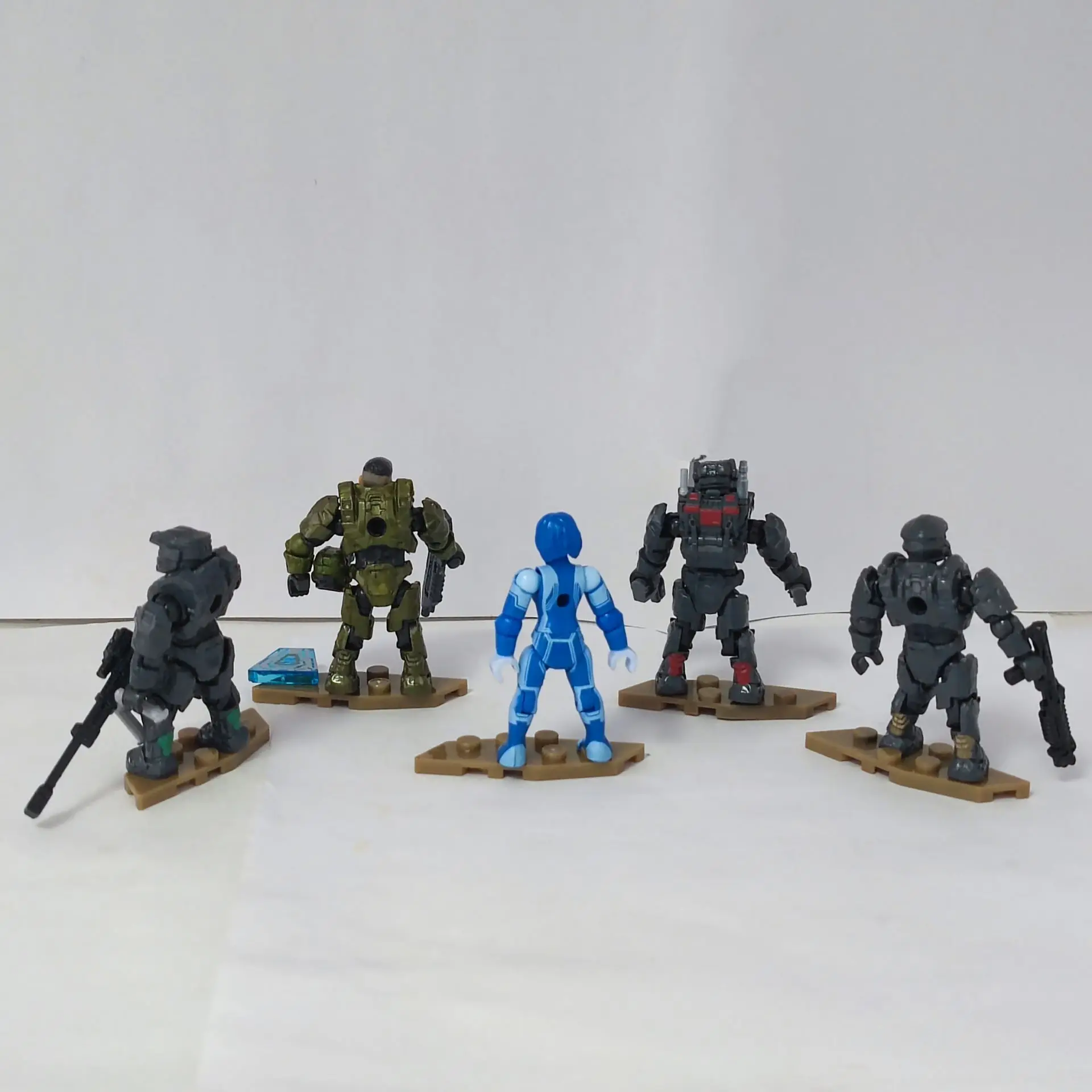 Фото Mega UNSC Spartan KAI-125 V фило-134 RIZ-028 Cotana John-177 5 шт. Свободная мини-фигурка игрушки №4