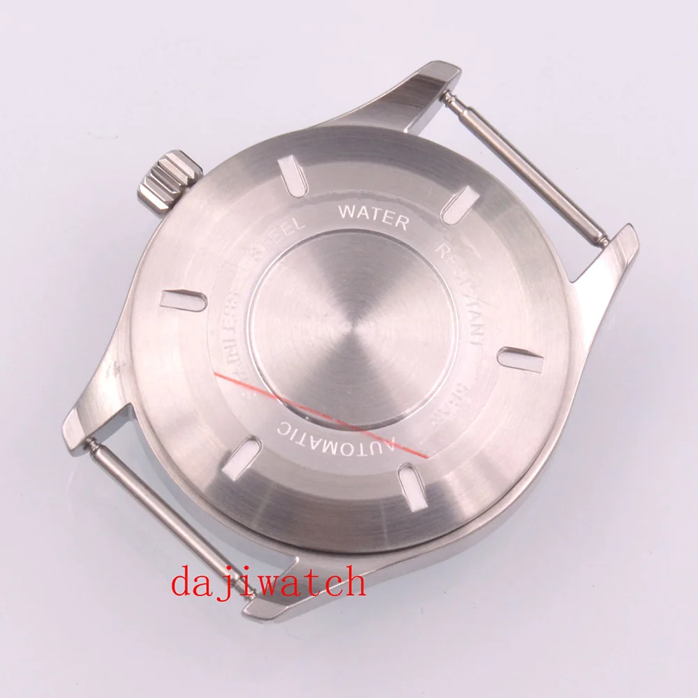 40 мм чехол для часов подходит NH35 NH36 ETA2824 движение 316L из нержавеющей стали