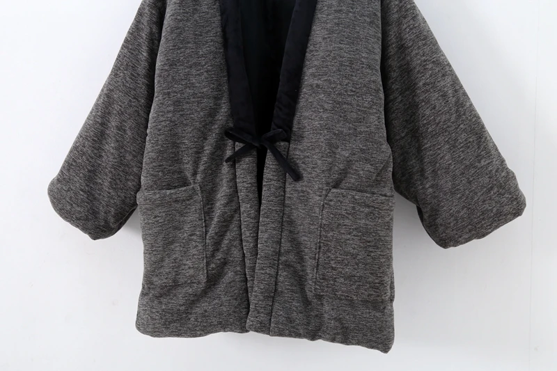 Пижама-кимоно Hanten Мужская/Женская винтажная теплая ватная пижама из хлопка в