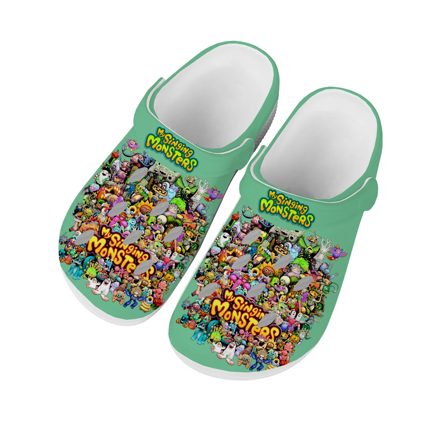 

My Singing Monsters Home Clogs Cartoon Game Mens Womens Teenager Custom Built Water Shoes Garden Beach Hole Slippers Sandals
