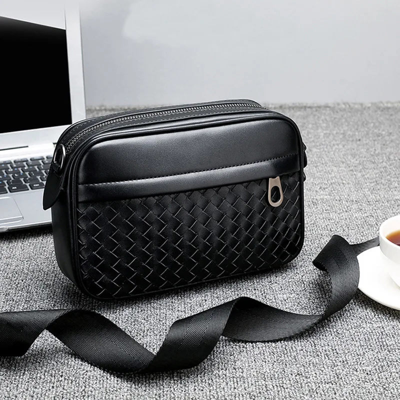 Men's Small Bag New Fashion One Shoulder Bag Oblique Cross Bag Sports Leisure Postman Small Satchel Backpack Male