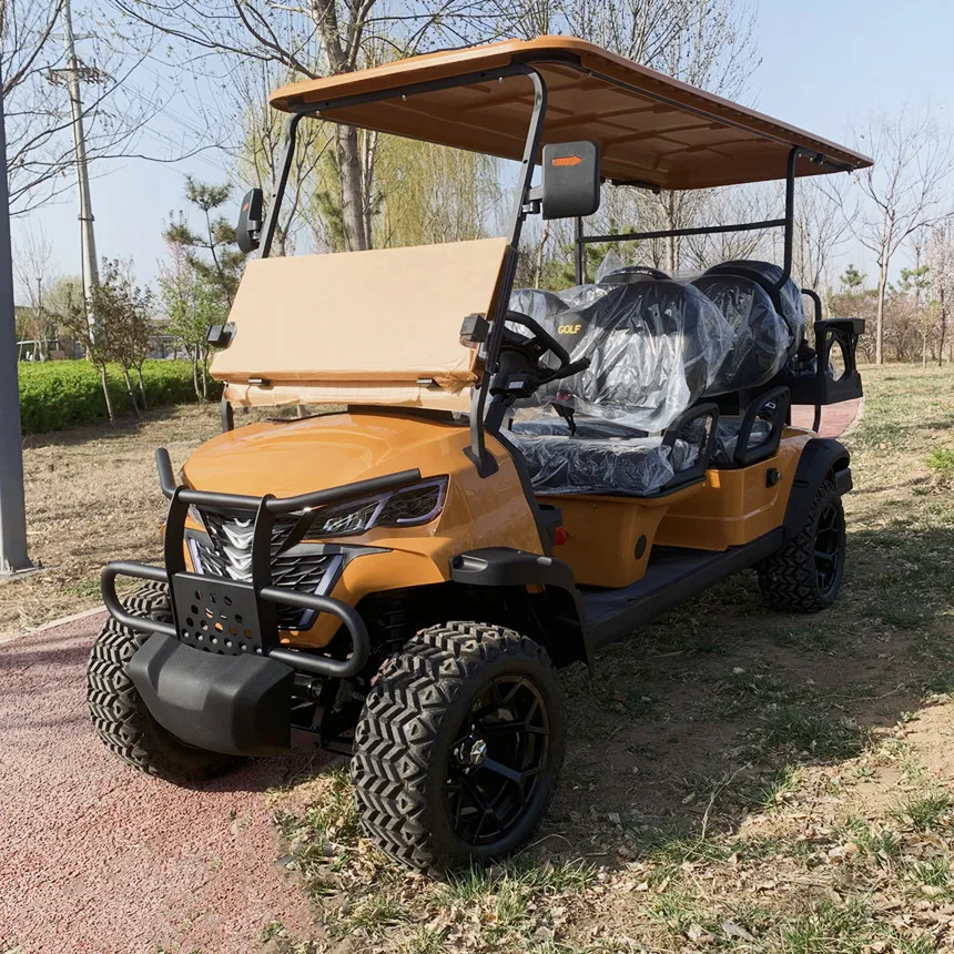 Внедорожная тележка для гольфа с питанием от свинцово-кислотной батареи