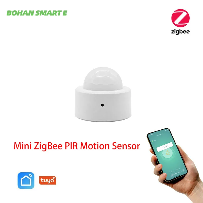 

Инфракрасный датчик движения ZigBee, беспроводной детектор с PIR-датчиком движения, для умного дома, совместим с Alexa