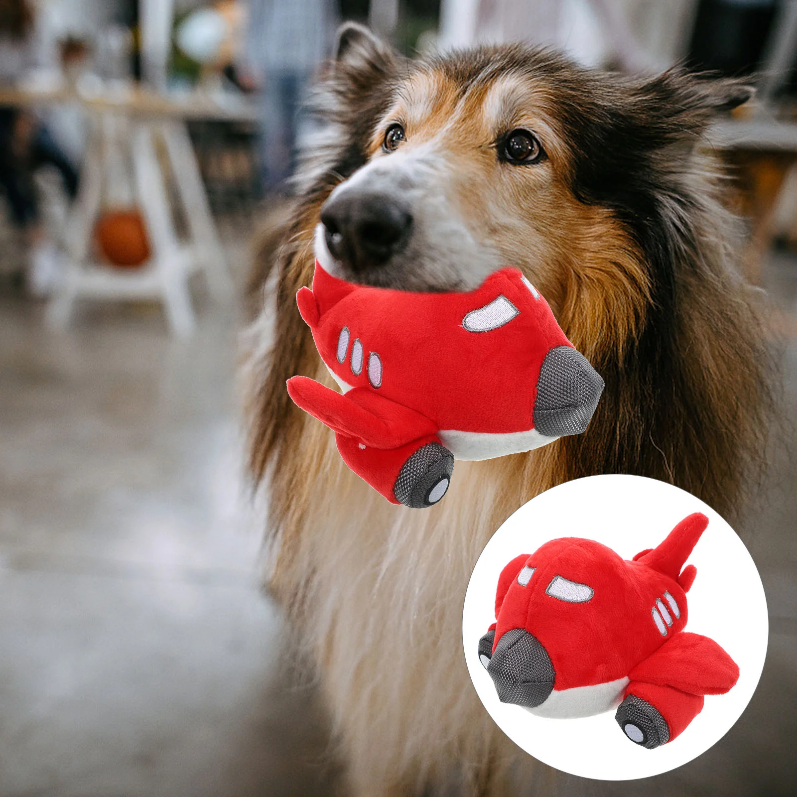 Airplane Shaped For Medium Dogs Interactive Pet Puppies Puppy